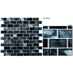 Lake Garda - glass tile